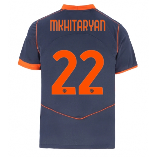 Billige Fotballdrakt Inter Milan Henrikh Mkhitaryan #22 Replika Tredjedrakt 2025-26 Kortermet Billige Fotballdrakt Inter Milan Henrikh Mkhitaryan #22 Replika Tredjedrakt 2025-26 Kortermet